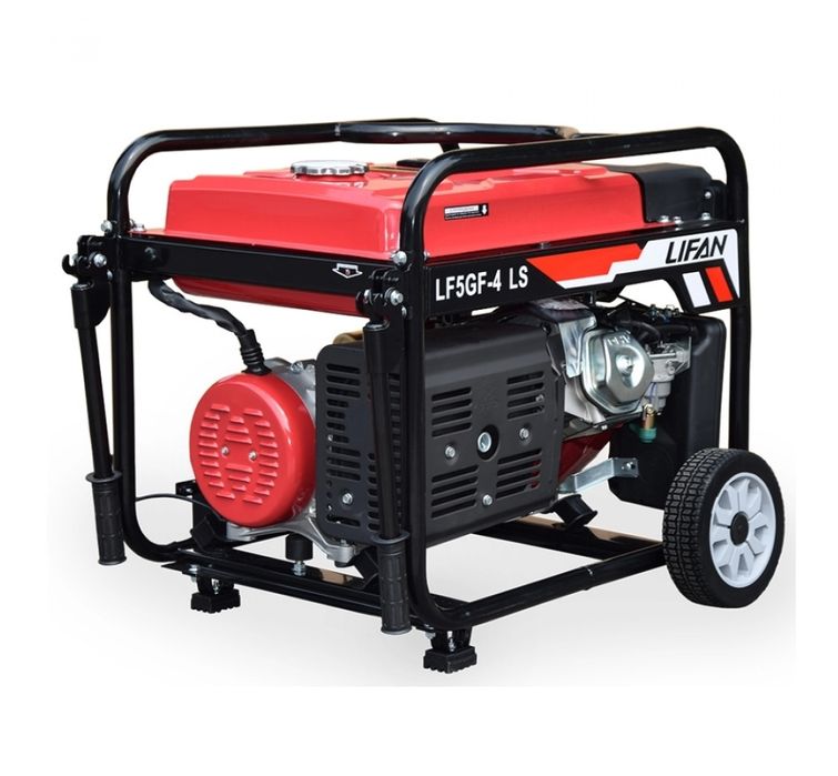 Генератор LIFAN 5 кВт. LF5GF-4LS (ГАЗ-БЕНЗИН) с электростартером