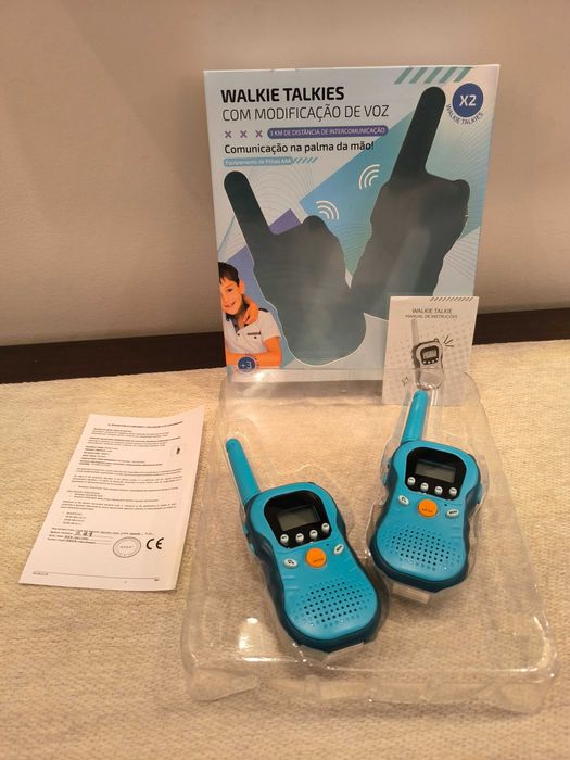 Vendo Walkie Talkies em excelente estado.