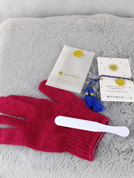 Bransoletka Rituals ozdobna z chwostami elegancka nowa plus gratisy