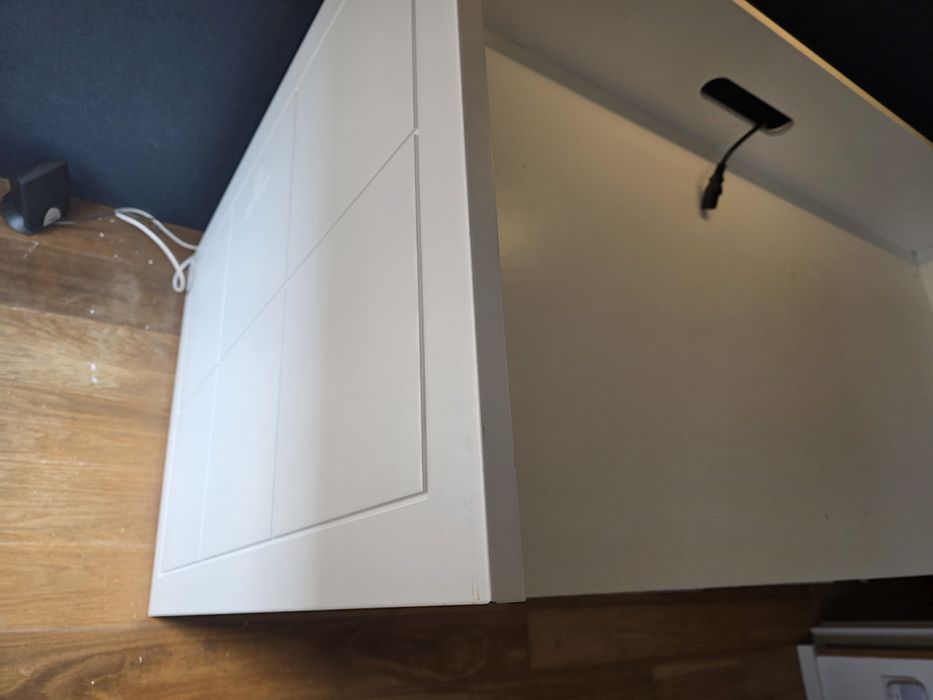 Secretaria lacada branca kids house