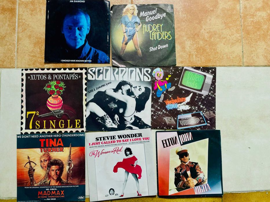 coleção Vinil - LPs e singles