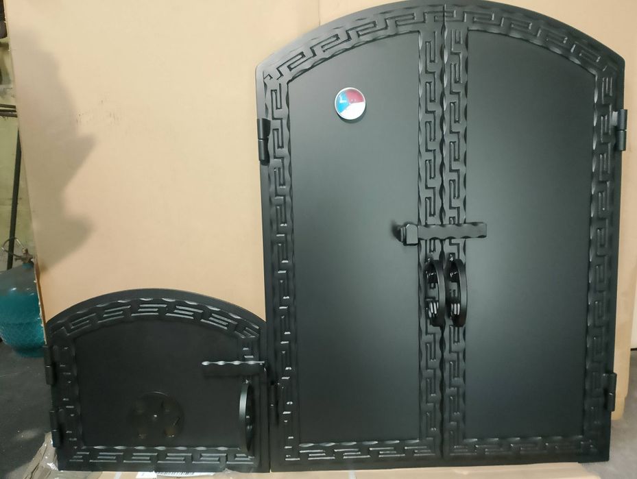 Drzwi stalowe do wędzarni