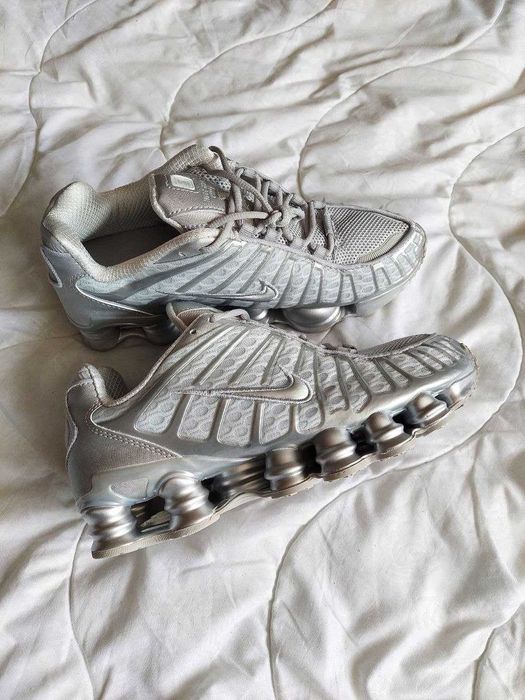 Кросівки Nike Shox TL Silver premium