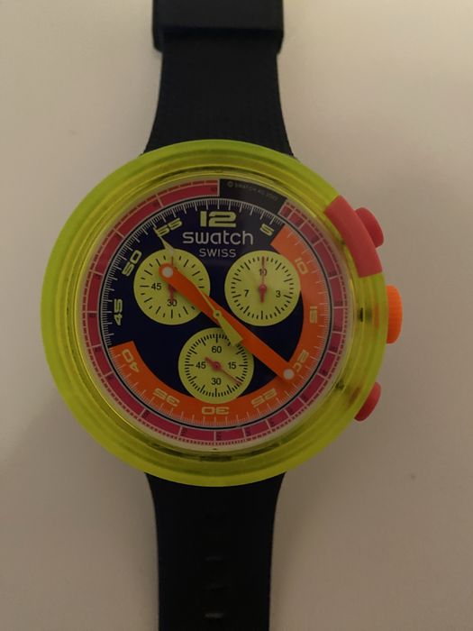 SWATCH Neon SB06J100 - unikatowy, stylowy, kultowy