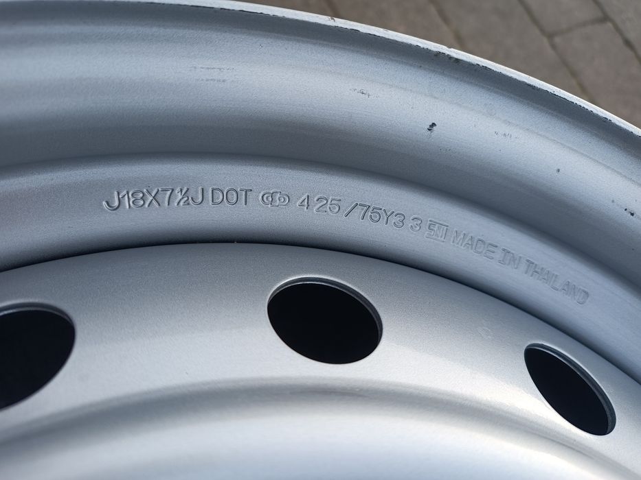 Felgi stalowe 6x139.7 et40 18" Ford Ranger Mitsubishi L200 nowe