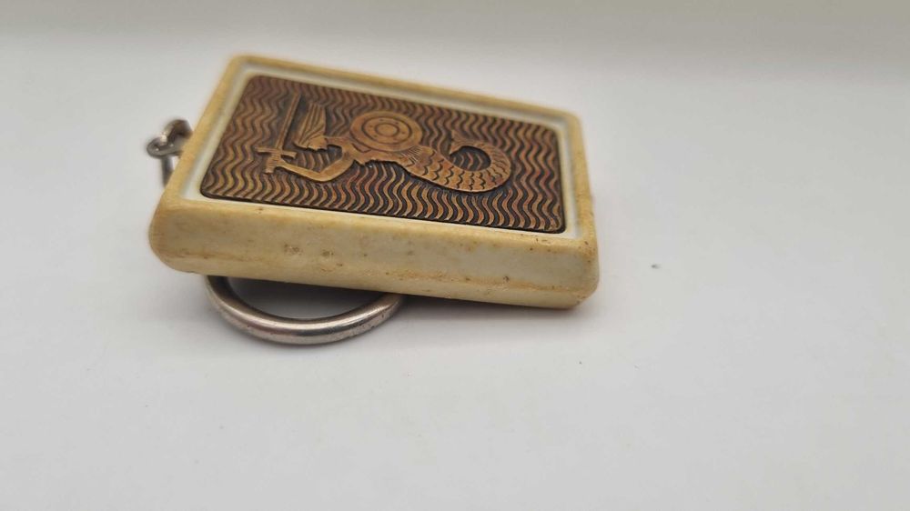 Brelok Polski Fiat PRL Breloczek gadżet reklamowy PRL Maluch Duży fiat