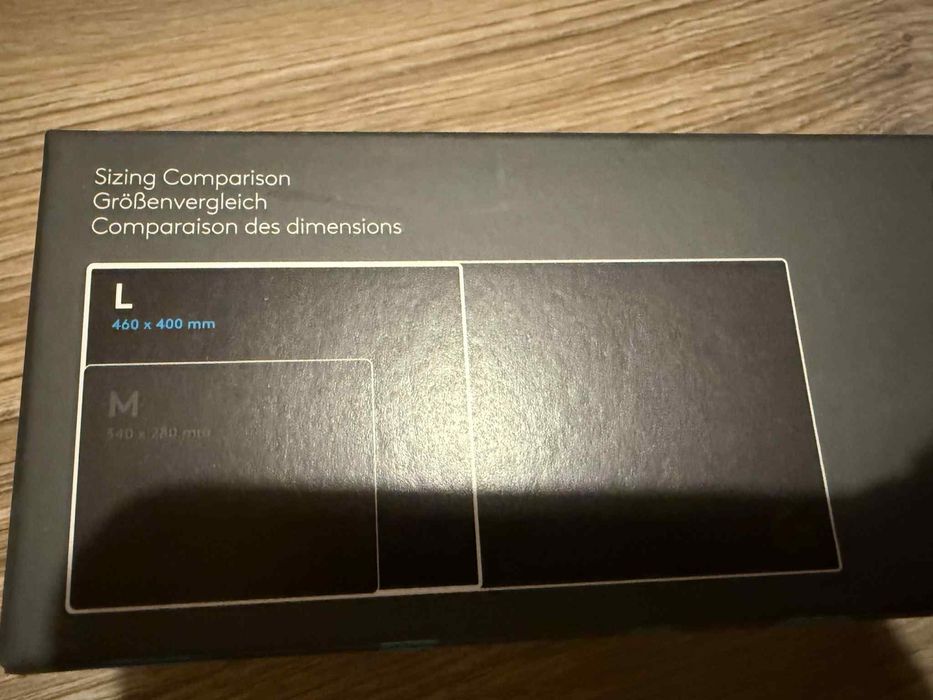 Podkładka pod mysz Logitech G640, czarna