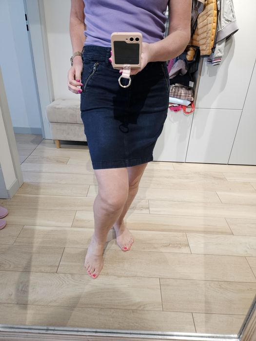 Spódnica jeansowa Esprit 38 granat