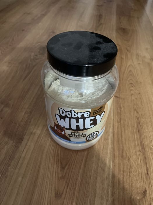 Bialko wk dzik dobre whey biala czekolada