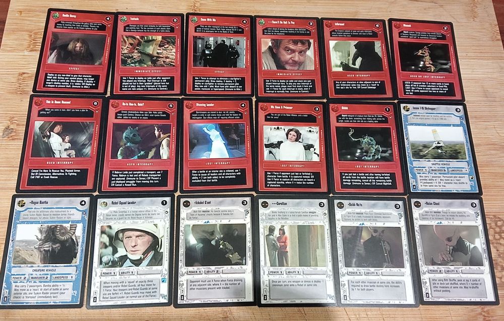 Karty Star Wars CCG A New Hope 60 sztuk
