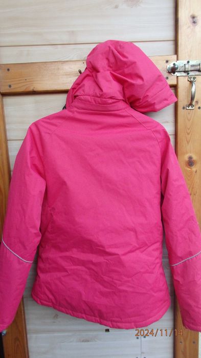 Kurtka damska z kapturem ocieplana marki TTH rozmiar S.