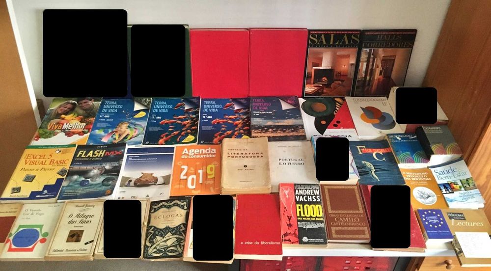 Lote de 31 livros