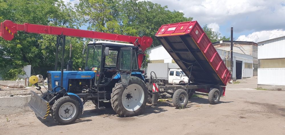 Кран-маніпулятор МТЗ-80 ОПТ-9195 ПАТУ 5000