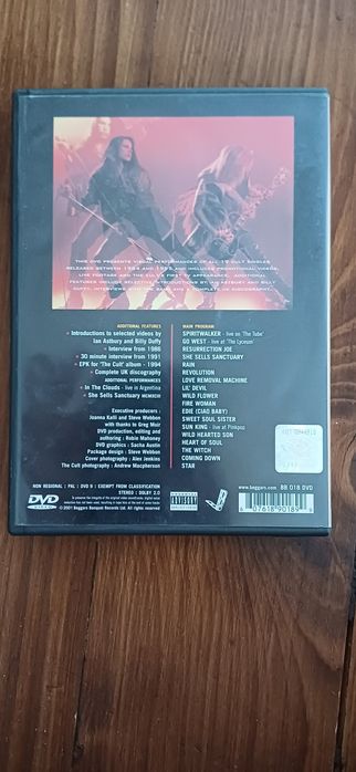 Anatalogia The Cult na CD/DvD