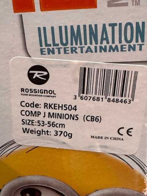 Kask narciarski Rossignol Minions juniorski + gogle Rossignol