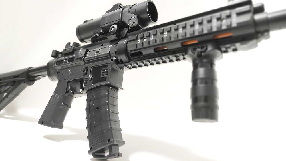 Дитячий автомат на Орбіз М416 Rifle , АКБ 7.4V, 82 см, приціл, глушник