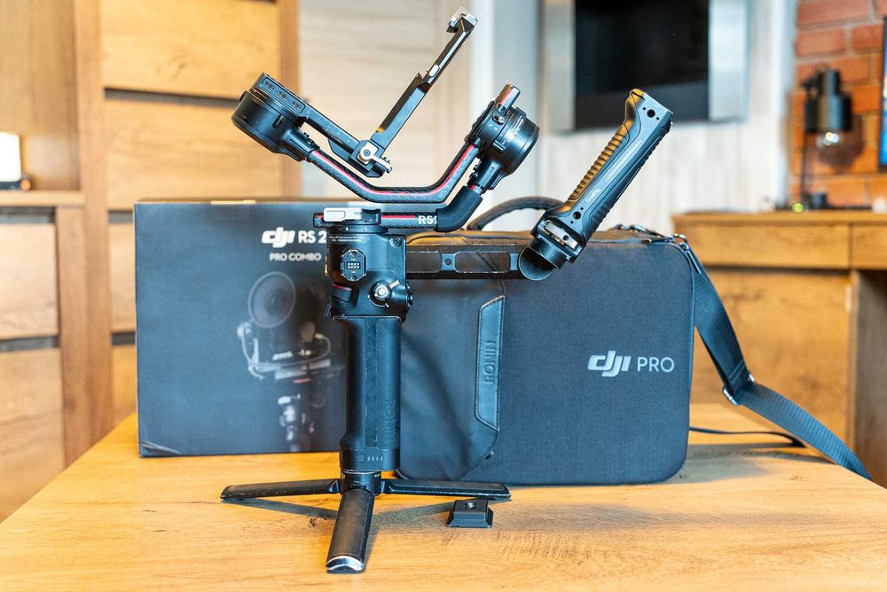 Dji rs 2 pro - gimbal + rączka smallrig w gratisie