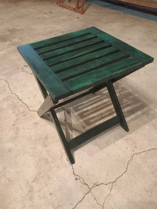 Mesa ou banco dobrável, exterior/interior , madeira