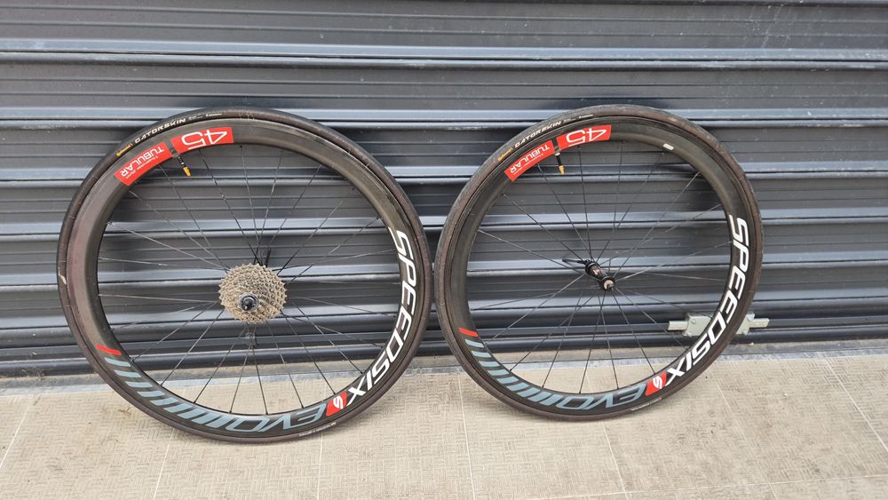 Rodas carbono Speedsix 45 tubular