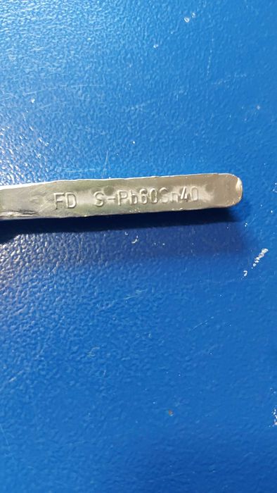 Cyna do lutowania Pb60Sn40