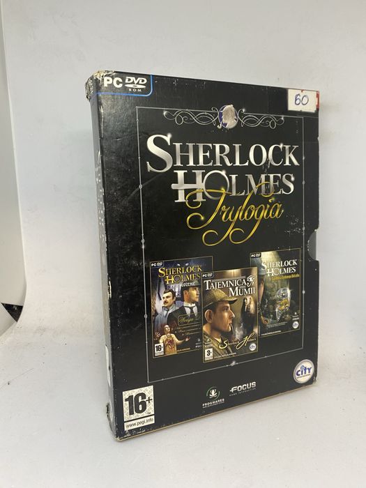 Gra Sherlock Holmes Trylogia PC komputerowa pc pudełkowa