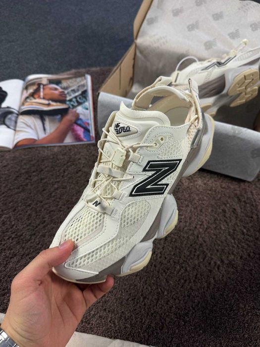!SALE! New Balance 9060 Summer Mule Off White Premium 40 41 42 43 44 45 літні сіткак