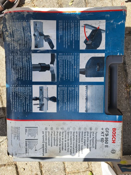 Piła Bosch GFS 350  + stolik KT 60