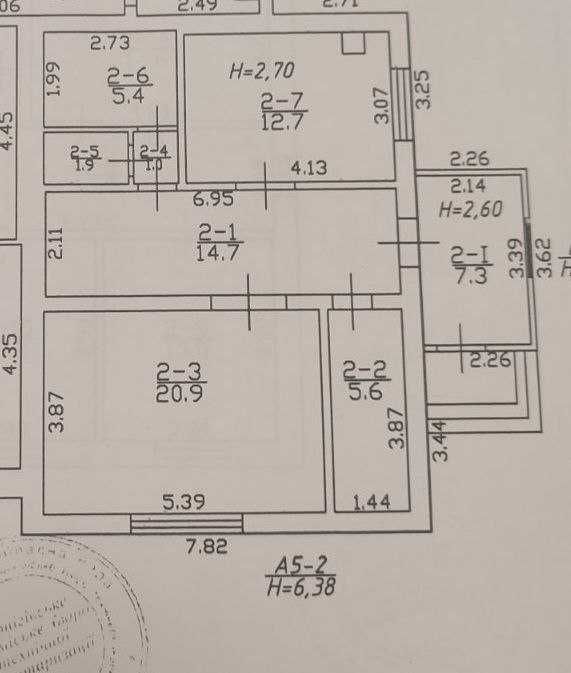 Частина будинку в центрі міста
