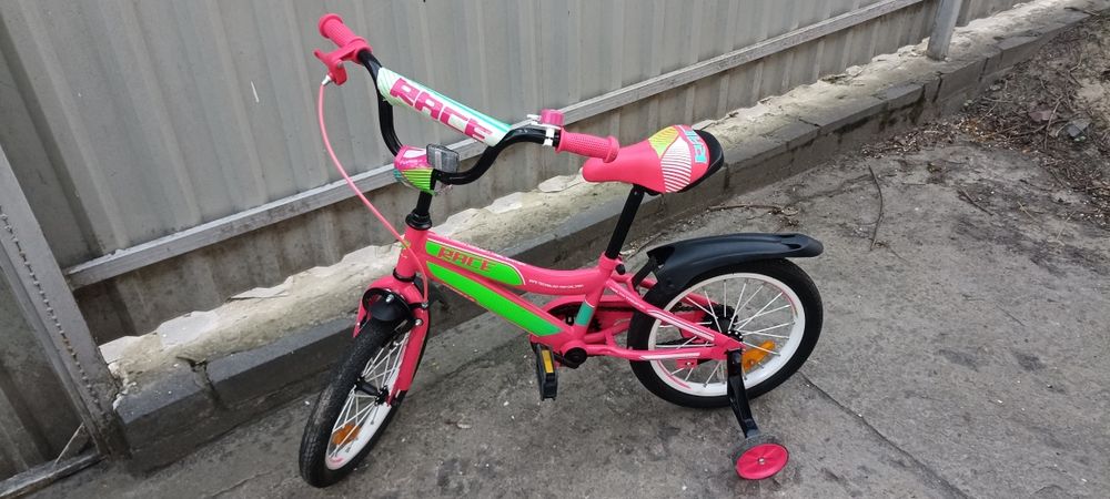 Двоколісний велосипед від 4 - 7 років