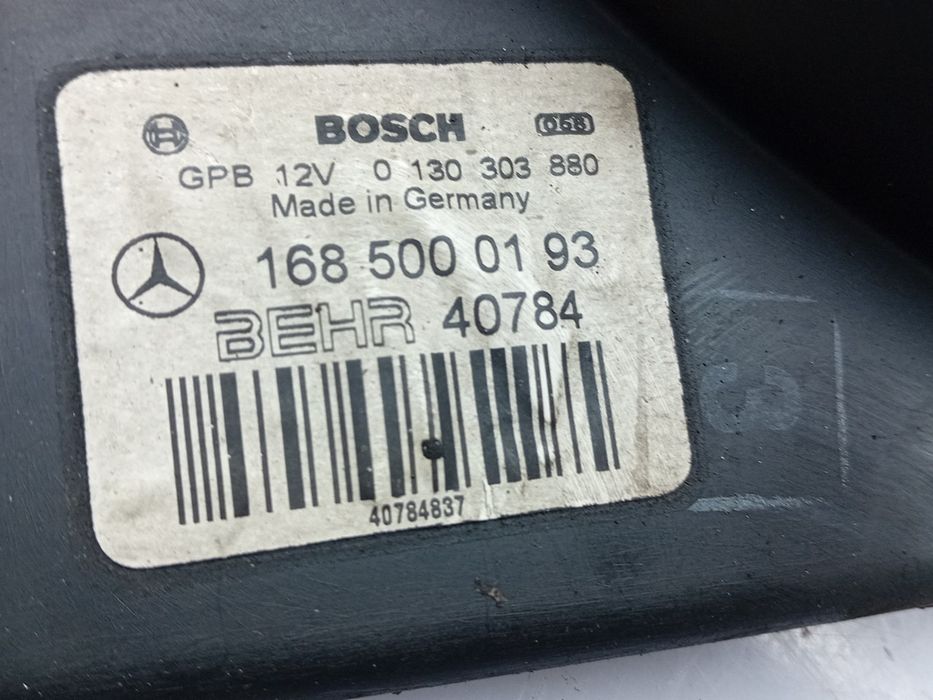 Termoventilador / motoventilador MERCEDES-BENZ Classe A (W168)