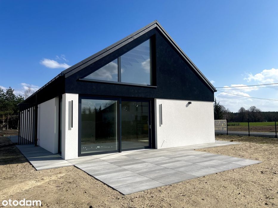 Nowoczesna stodoła - duże przeszklenia-wysoki salon-10min od Wieruszów - Widok 2
