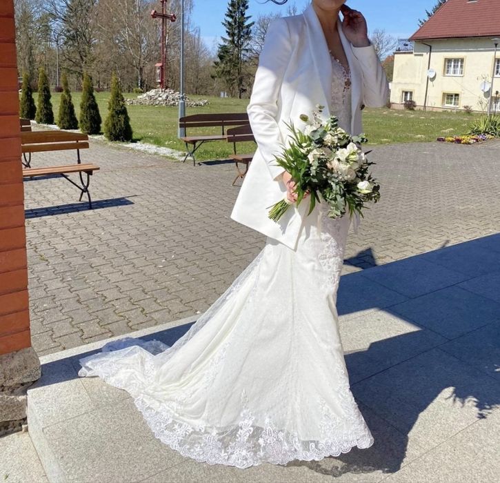 okazja Suknia ślubna syrenka Justin Alexander