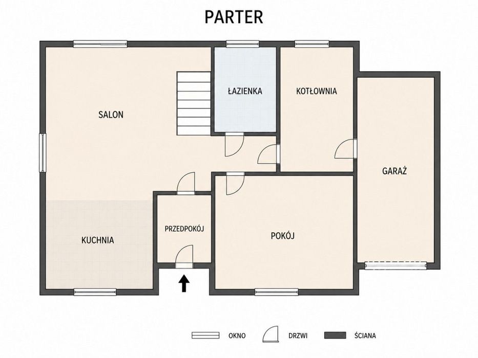 Wolnostojący | 1200 m² działki | Garaż