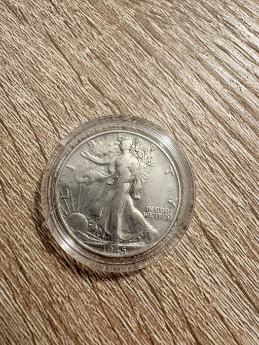 Half Dollar 1/2 dolara Walking Liberty - Orzeł Amerykański 1945