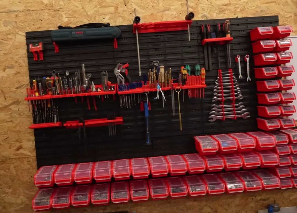 Панель для інструментів органайзер 115х39 7 контейнерів дошка доска