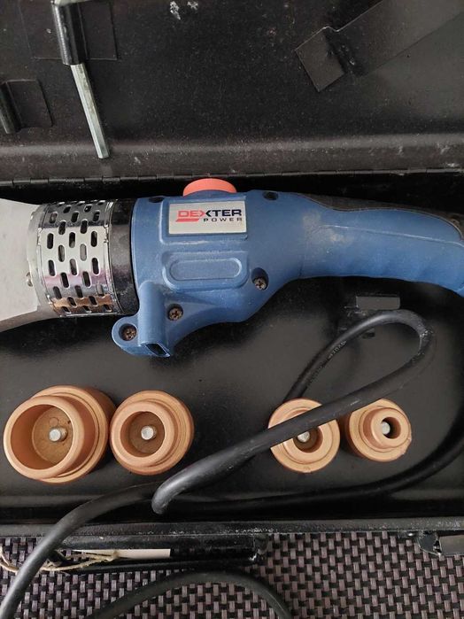 Polifusora DEXTER soldadora de tubos de plástico