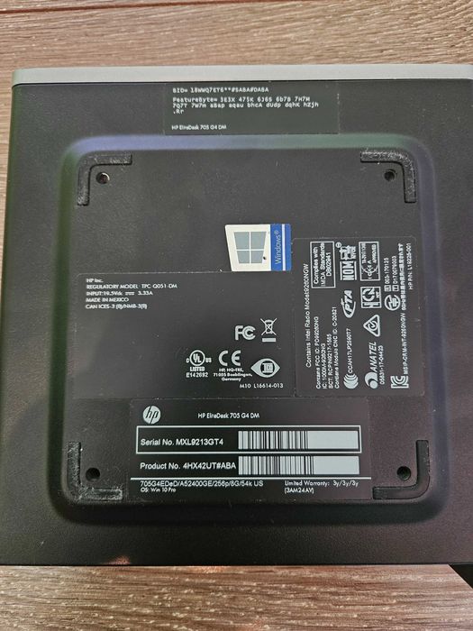 Mini Komputer HP 705 G4 Ryzen 5