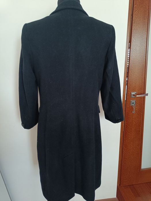 Elegancki płaszcz damski wełna kaszmir