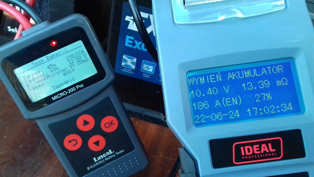 Miernik tester akumulatorów Lancol Micro 200pro