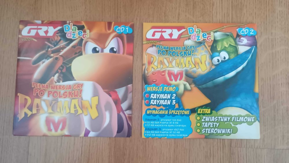 Rayman M gra na PC w polskiej wersji językowej WIN10