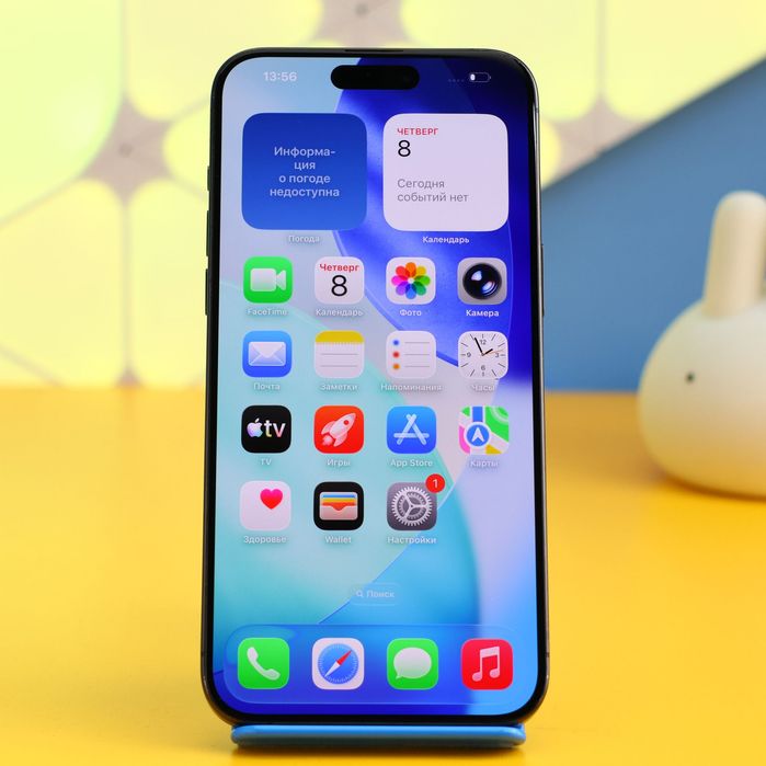 Смартфон Apple iPhone 15 Pro Max 256GB Black (155182) Б/У З ГАРАНТІЄЮ