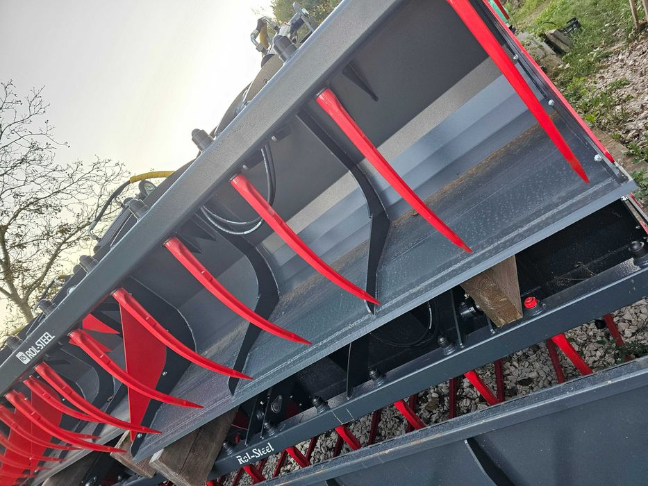 Krokodyl widło szuflo łyżko krokodyl do tura ładowarki ROL-STEEL nowe
