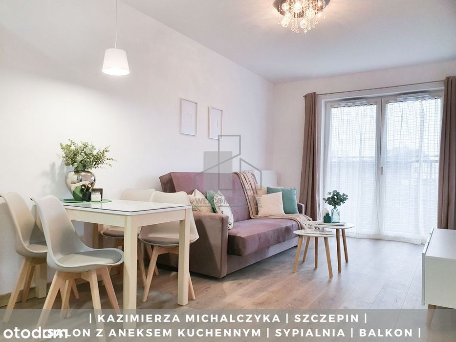 Michalczyka | Komfortowe 2 pokoje | balkon | 1,5 km od Rynku