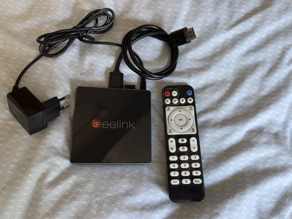 Beelink box Tv com comando original