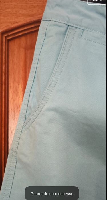 Calção chino homem C&A