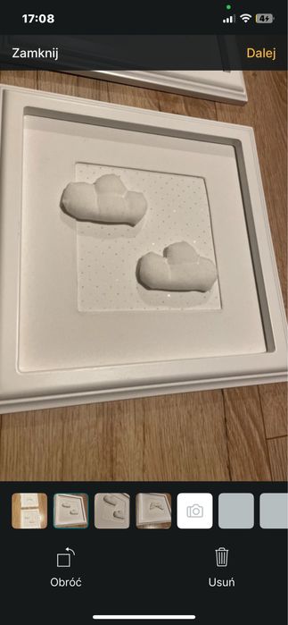 Obrazki nad łóżeczko do pokoju noworodka Pure White