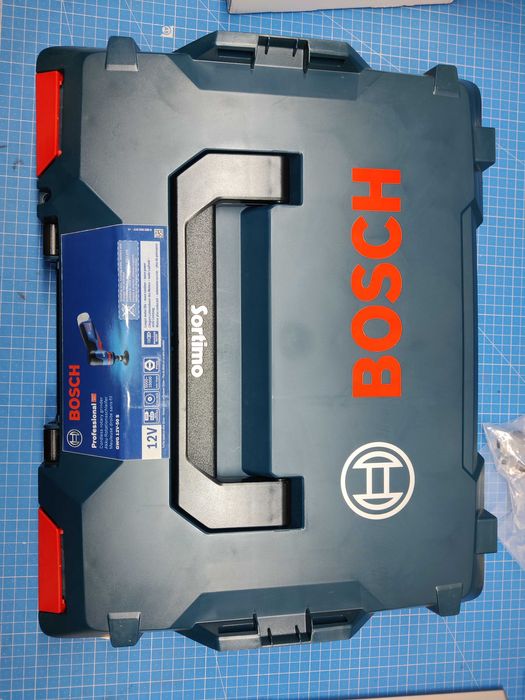Шліфувальна машина Bosch GWG 12V-50 S Professional.  В кейсі L-BOXX