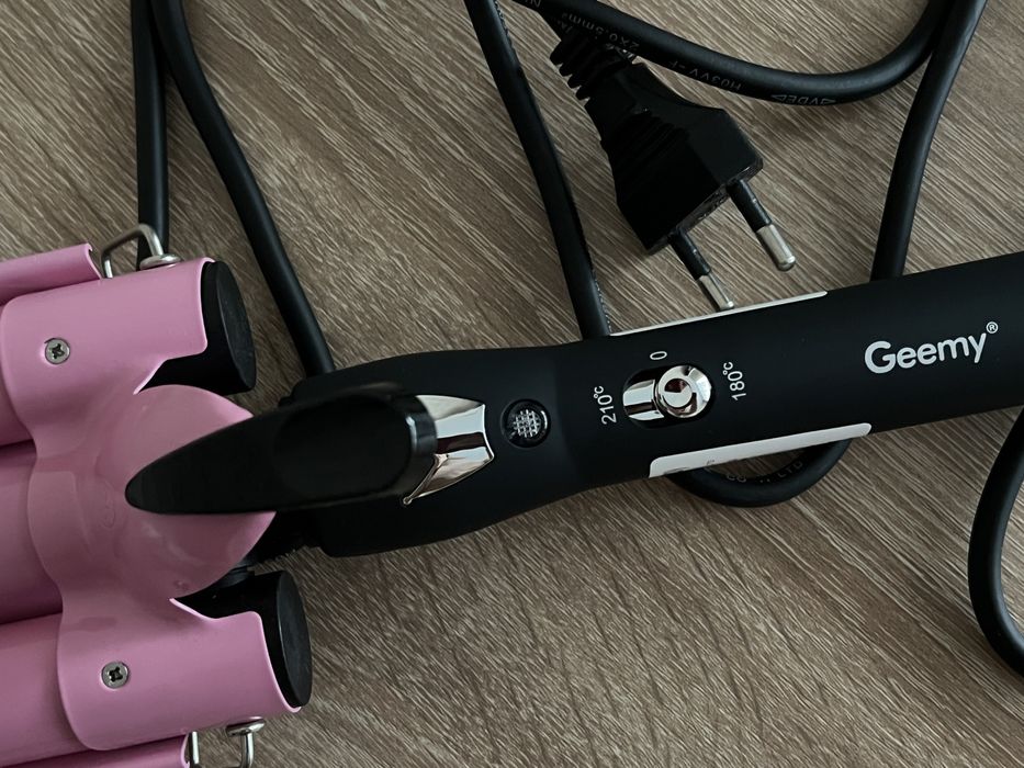 Професійна плойка для волосся хвиля Geemy