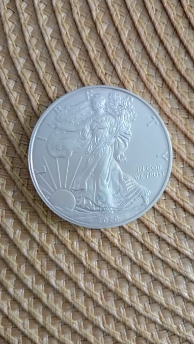 Monety srebrne orzeł