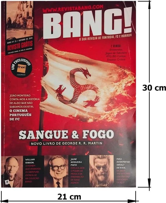 Revista BANG 25, Sangue e Fogo